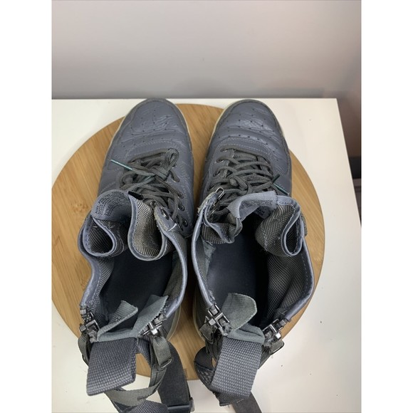 Nike SF Air Force 1 Mid Mens Size 10.5 Shoes Gray Urban Utility AF1 917753-004 - Picture 8 of 9